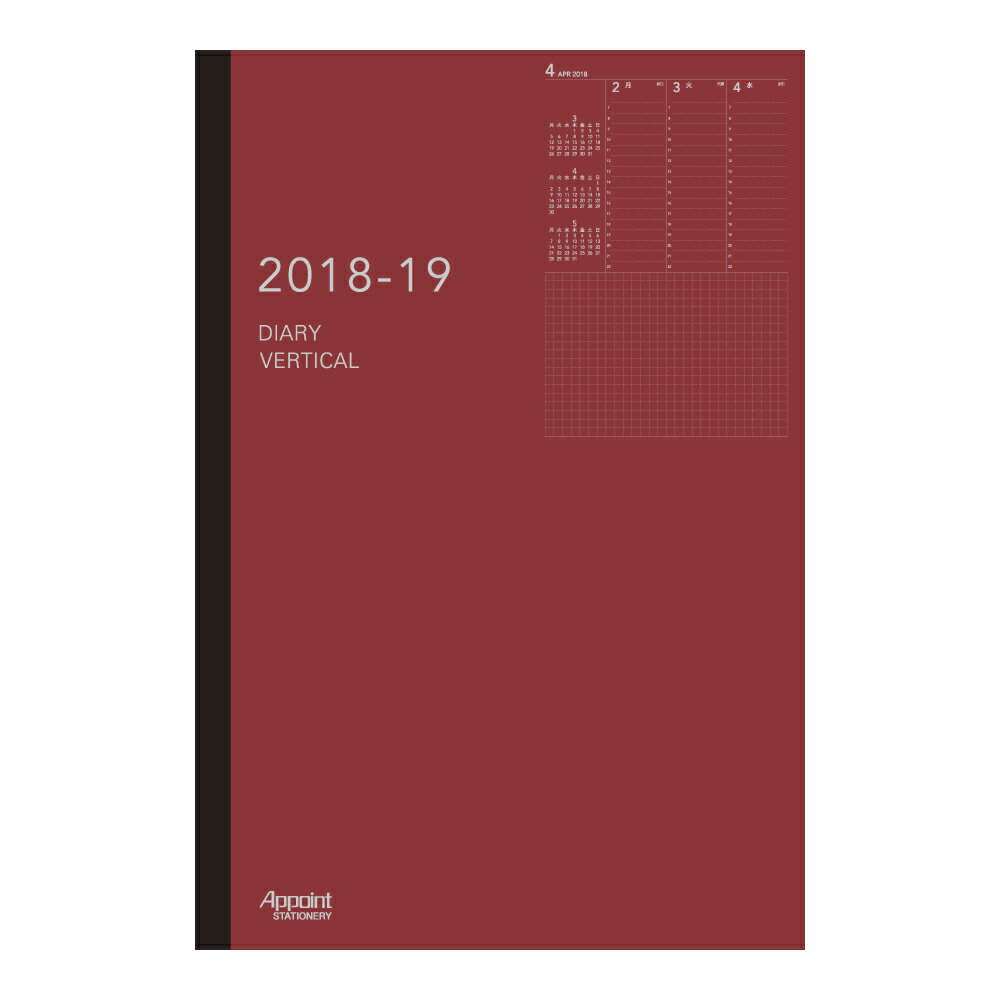 2018-2019 APステーショナリー 1Wバーチカル B6