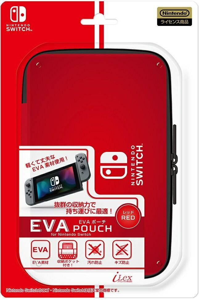 EVAポーチ for ニンテンドーSwitch （レッド）