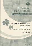 SR040　伴奏CDつきリコーダー音楽叢書　サンマルティーニ／ソナタ集　第2巻　（2CD）
