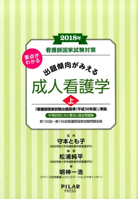 「看護師国家試験出題基準（平成３０年版）」準拠。中項目別にみた要点と過去問題集。第１００回〜第１０６回看護師国家試験問題収録。