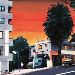 春は遠く夕焼けに/後ろ姿