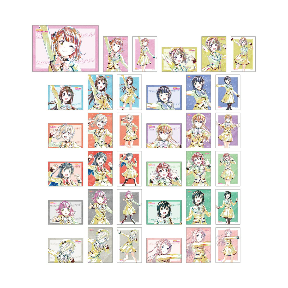 【グッズ】ラブライブ！虹ヶ咲学園スクールアイドル同好会 トレーディング Ani-Art ブロマイド3枚セット(単位/BOX)