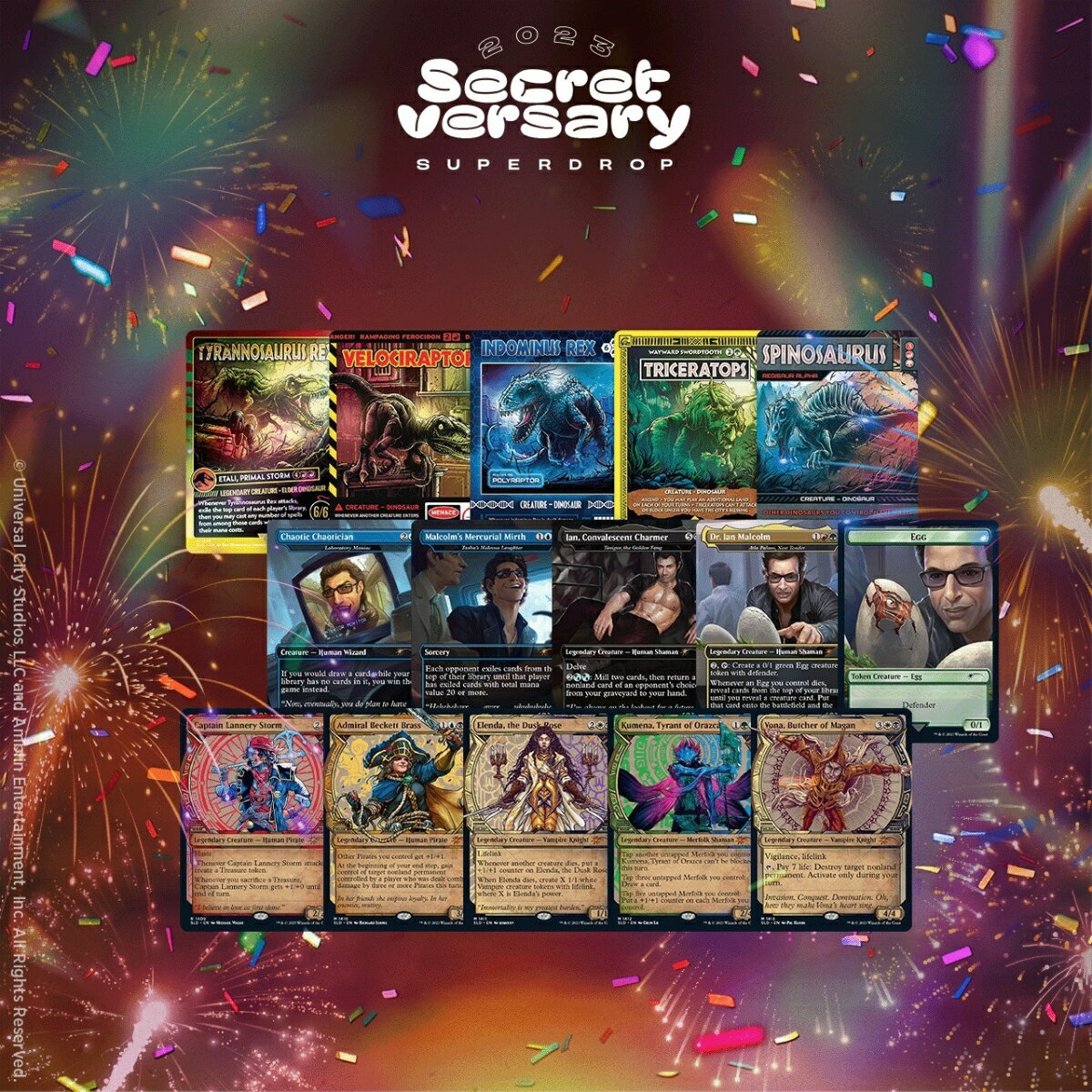 マジック：ザ・ギャザリング Secret Lair Secretversary 2023 Jungle Bundle Non-Foil Edition　【クレジットカード決済限定】