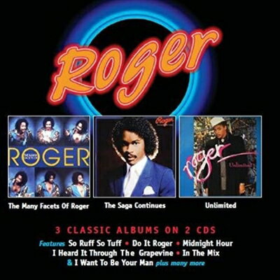 【輸入盤】Many Facets Of Roger / Saga Continues / Unlimited (2CD)