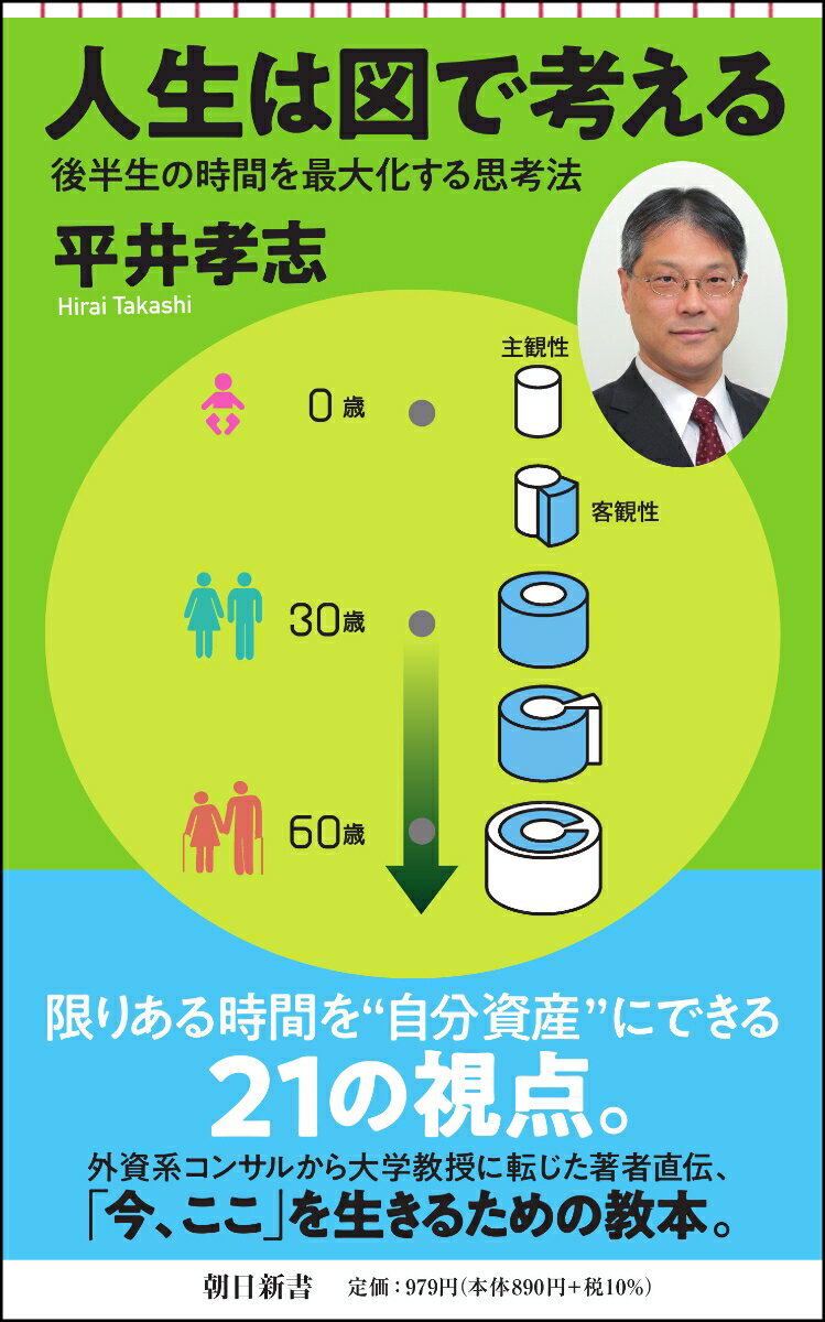 楽天楽天ブックス人生は図で考える 後半生の時間を最大化する思考法 （朝日新書883） [ 平井孝志 ]