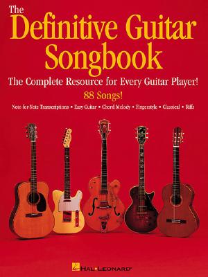 There's something for every guitarist in this amazing collection! It features 88 songs in all styles of music and all forms of notation, including: Guitar Recorded Versions (Birthday * Bulls on Parade * Maria Maria * Ramblin' Man); Easy Guitar with Notes & Tab (Away in a Manger * Blackbird * Crossfire * Don't Be Cruel * Malaguena * Stand by Me); Easy Guitar (Baby Love * Chariots of Fire * Cheek to Cheek * In the Mood * Young Americans); Chord Melody Guitar (Easy Living * I Could Write a Book * When I Fall in Love); Classical Guitar (Allegretto * Gavotte * Gigue * Prelude); Fingerstyle Guitar (The Christmas Song * Imagine * My One and Only Love); and Guitar Riffs (Fire and Rain * Jessica * Maggie May * Rebel, Rebel * Twist and Shout). Also includes Strum and Pick Patterns and a Guitar Notation Legend.