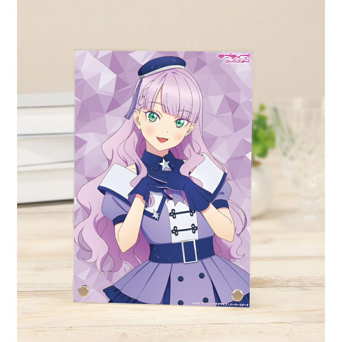 ラブライブ！スーパースター!!描き下ろし ウィーン・マルガレーテ スーパースター!!ver. A5アクリルパネル