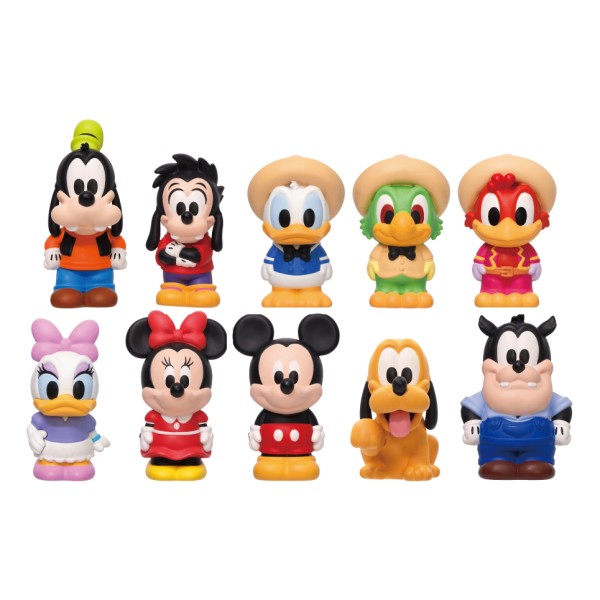 ミッキー＆フレンズ ソフビパペットマスコット　【1BOX 10パック入り】
