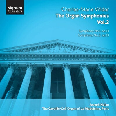 【輸入盤】オルガン交響曲第1番、第2番　ノーラン [ ヴィドール、シャルル＝マリー（1844-1937） ]