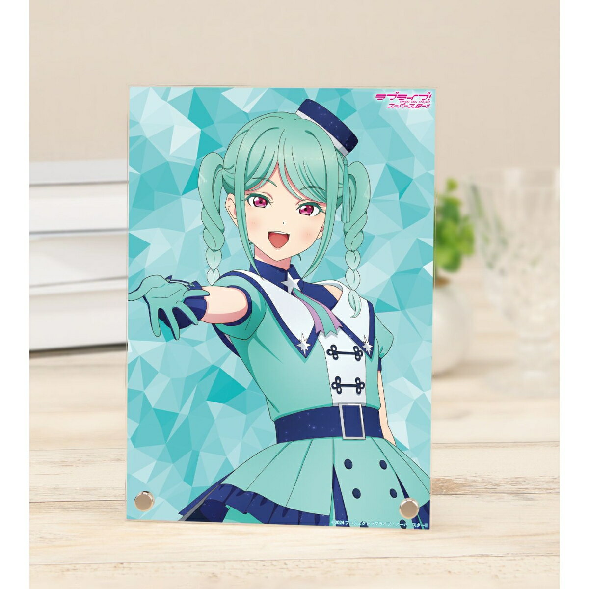 ラブライブ！スーパースター!!描き下ろし 鬼塚冬毬 スーパースター!!ver. A5アクリルパネル