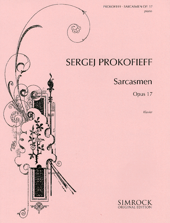 【輸入楽譜】プロコフィエフ, Sergei: 風刺(サルカスムス) Op.17