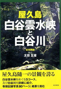 屋久島白谷雲水峡と白谷川