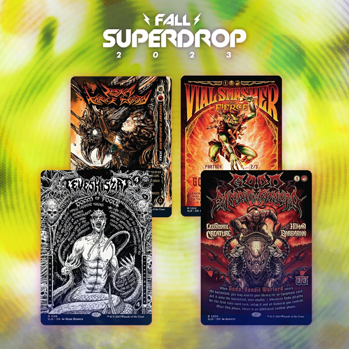 マジック：ザ・ギャザリング Secret Lair Fall Superdrop 2023 Keep Partying Hard, Shred Harder Than You Previously Thought Possible　【クレジットカード決済限定】