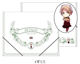ヘタリア A4フラットホルダー／イギリス