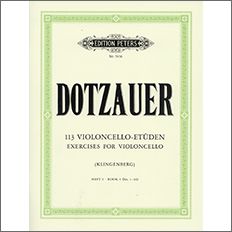 【輸入楽譜】ドッツァウアー, Justus Johann Friedrich: 113の練習曲 第1巻