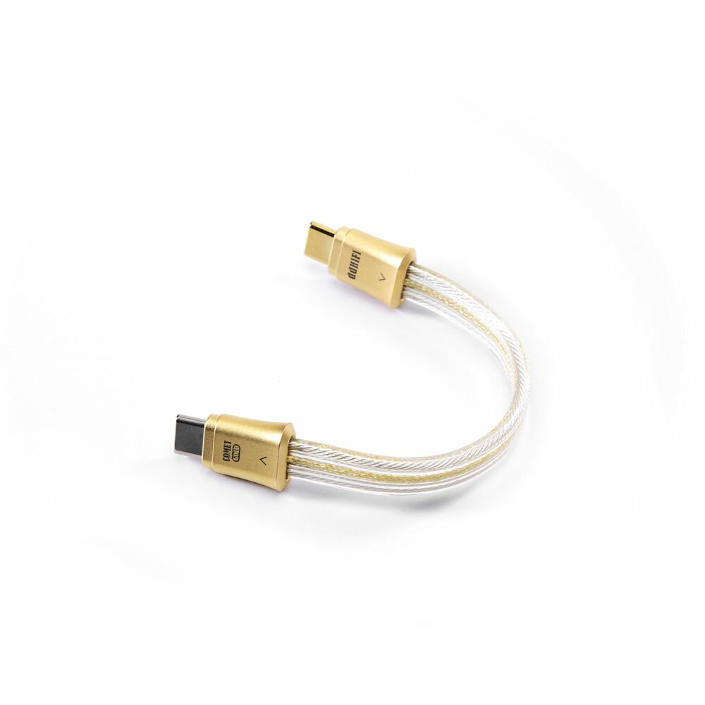 ddHiFi Gold シリーズ USB C to C OTGケーブル TC19CC Gold 10cm