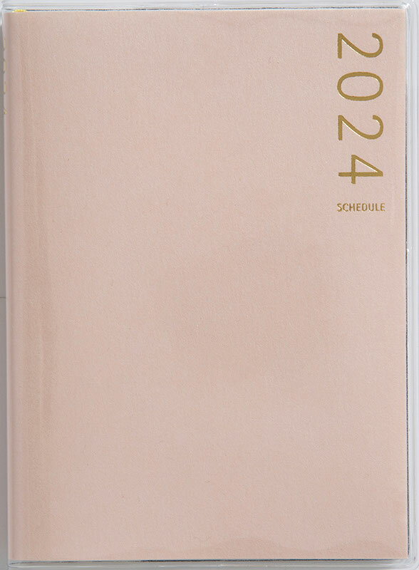 2024年　手帳　1月始まり　No.196　T'pure （ティーズピュア） 2　　[ピンク]高橋書店　B7判　　ウィークリー