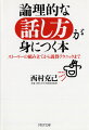 「要するに何が言いたいの？」-上司からこういう指摘を受けたら要注意！！せっかくの報告や連絡も台無しになってしまいます。本書は、そんな人に向けて“論理的に話す”ためのポイント３５を図解でやさしく解説。「事実と判断を区別する」「自分の意見なら自信が持てる」「目や相槌も話し言葉の１つ」など、話す前の心構えからプレゼンで相手を説得するコツまで、見逃せないテクニックが満載です。