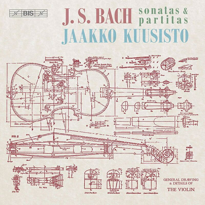 【輸入盤】無伴奏ヴァイオリンのためのソナタとパルティータ全曲 ヤーッコ・クーシスト（2SACD）