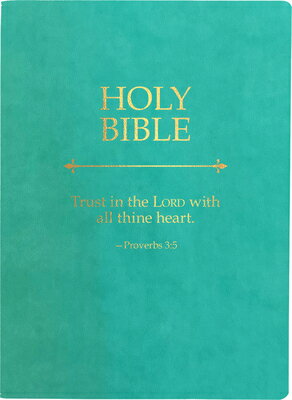 KJV Holy Bible, Trust in the Lord Life Verse Edition, Large Print, Coastal Blue Ultrasoft: (Red Lett KJV HOLY BIBLE TRUST IN THE LO （King James Version Sword Bible） [ Whitaker House ]