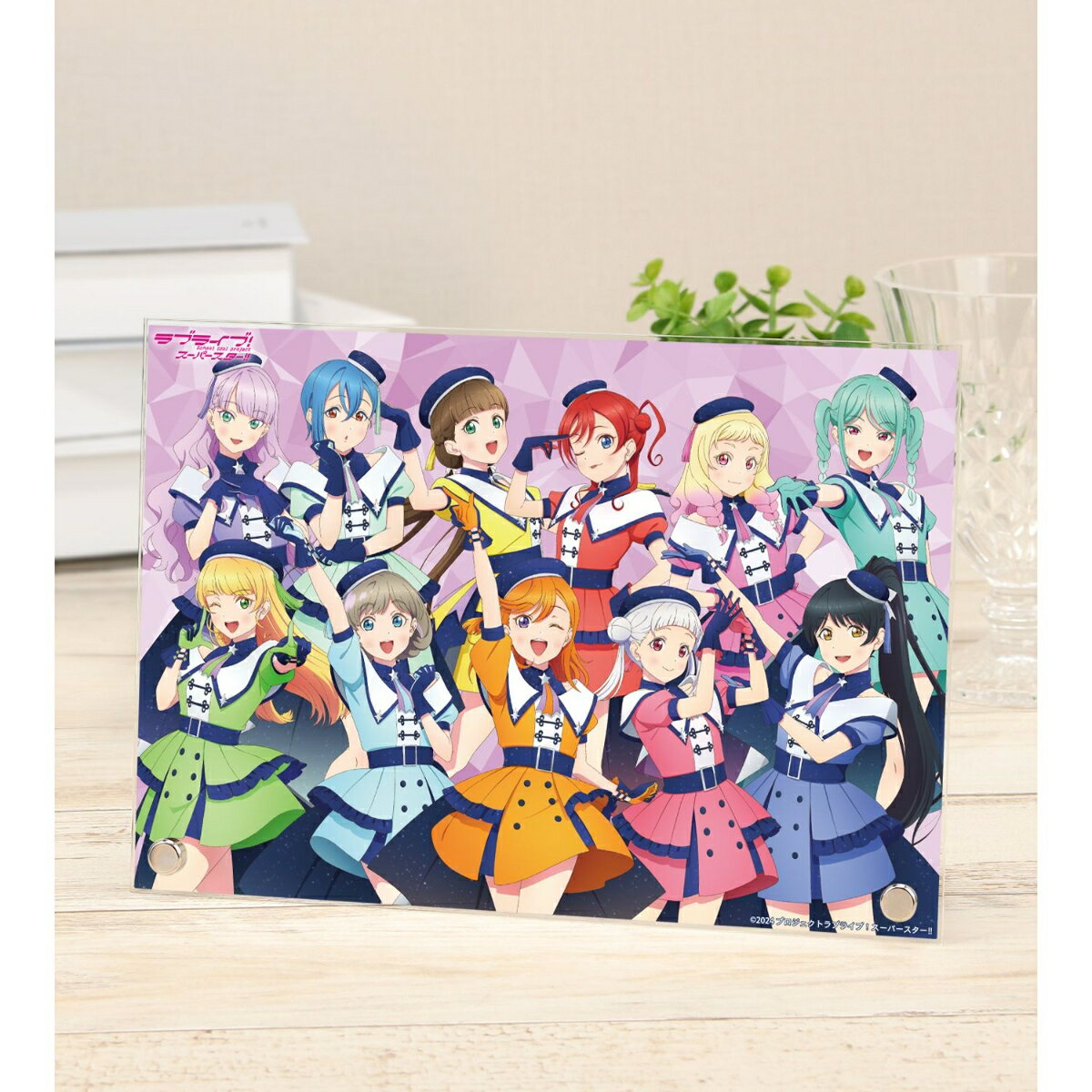 ラブライブ！スーパースター!!描き下ろし 集合 スーパースター!!ver. A5アクリルパネル