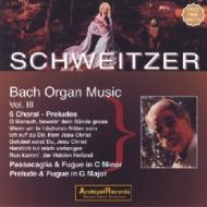 yAՁzOrgan Music Vol.3: Schweitzer(Org) [ obni1685-1750j ]