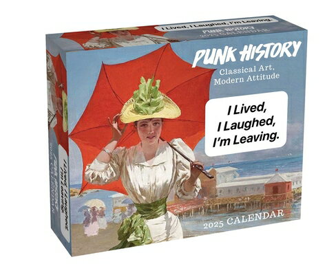 Punk History 2025 Day-To-Day Calendar: Classical Art, Modern Attitude PUNK HIST 2025 DAY-TO-DAY CAL Kate Roberts