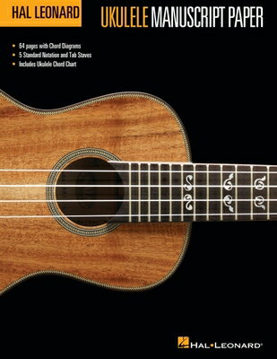 Hal Leonard Ukulele Manuscript Paper HAL LEONARD UKULELE MANUSCRIPT [ Hal Leonard Corp ]