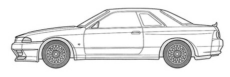 1/24 湾岸ミッドナイトシリーズ No.3 日産 スカイライン GT-R（R32）零奈 【湾岸ー3】 (プラモデル)