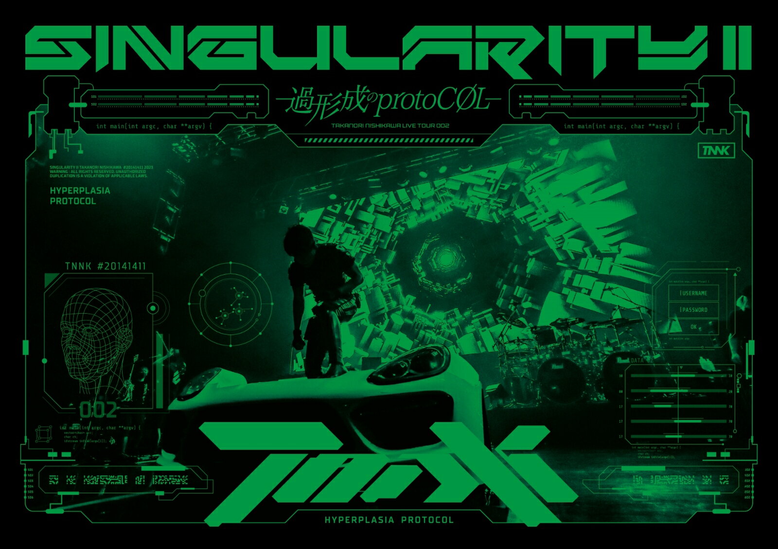 TAKANORI NISHIKAWA LIVE TOUR 002 “SINGularity 2 -過形成のprotoCOL-” 初回生産限定盤 BD＋2CD 【Blu-ray】 [ 西川貴教 ]