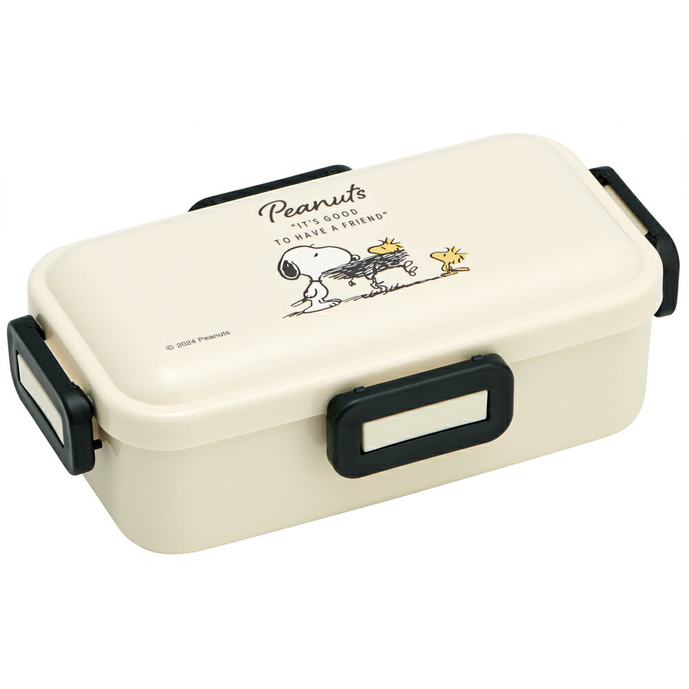 SNOOPY スヌーピー バッジ　お弁当箱 スリム 一段 ランチボックス 530ml
