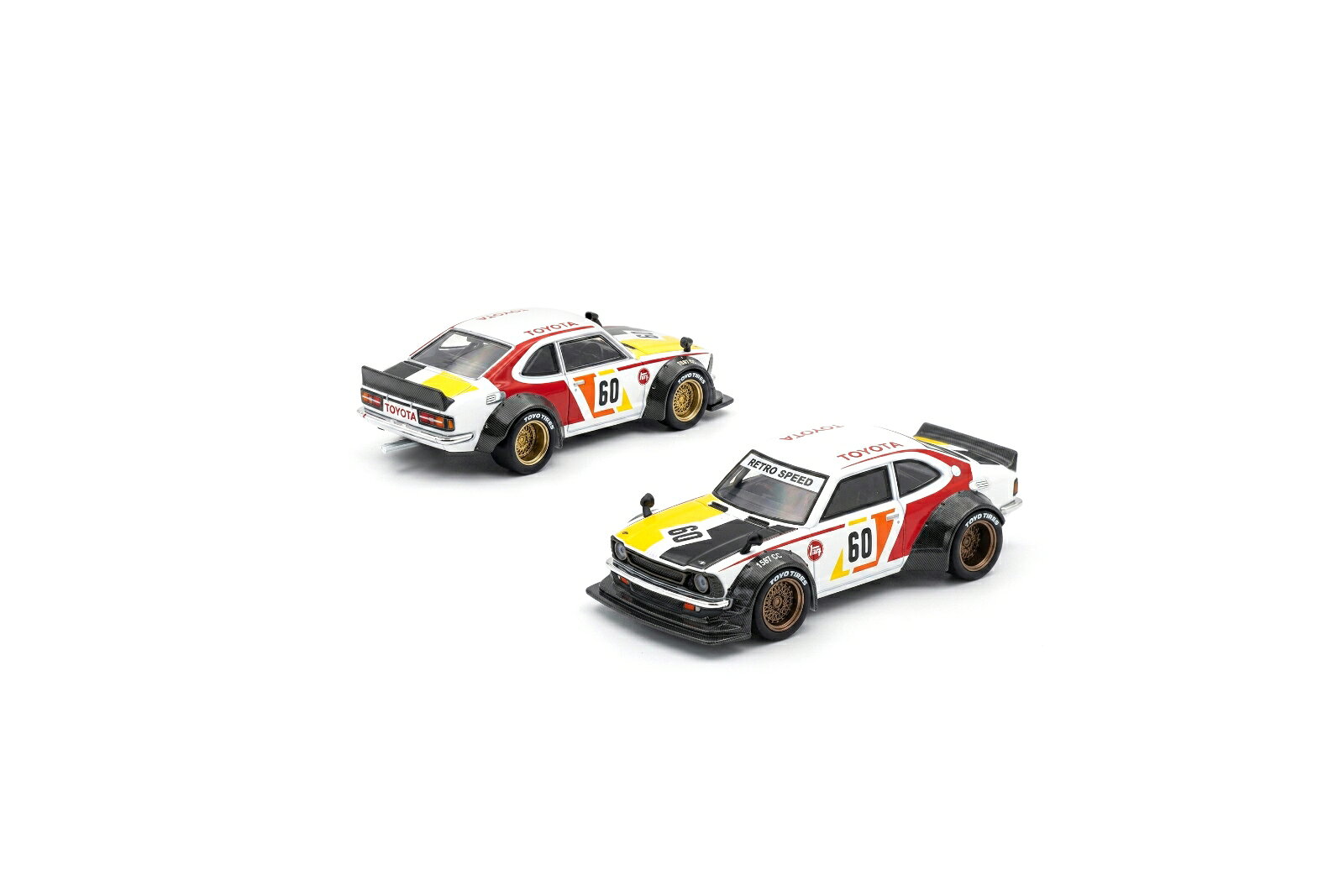 1/64 カローラ KE25 レーシング 【PRE034】 (ミニカー)