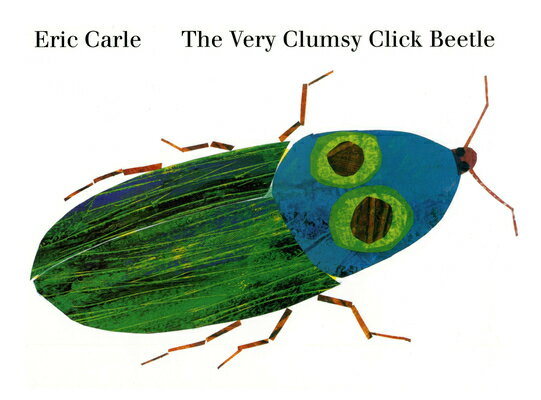 Eric Carle's books are beloved by children everywhere, not only for the striking beauty of the collage illustrations and the fun of the stories, but because children sense his real interest in their own deepest concerns. In this book he deals compassionately with their universal feelings of awkwardness as they go about learning new skills -- and encourages them to keep on trying until they succeed.The Very Clumsy Click Beetle, like all of Eric Carle's Very special books, has an added sensory feature -- in this case, the audible "click" as the reader turns the page. This invites the small child not only to read the text and look at the pictures, but also to listen to the click beetle as it flips through the pages.