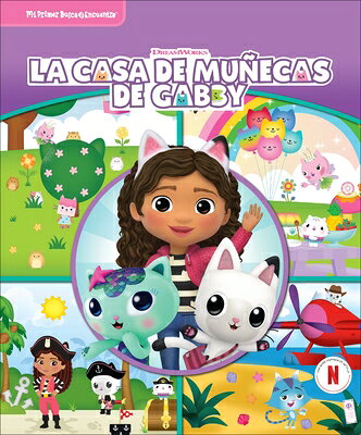 DreamWorks La Casa de Muecas de Gabby (Gabby's Dollhouse): Mi Primer Busca Y Encuentra (First Look a