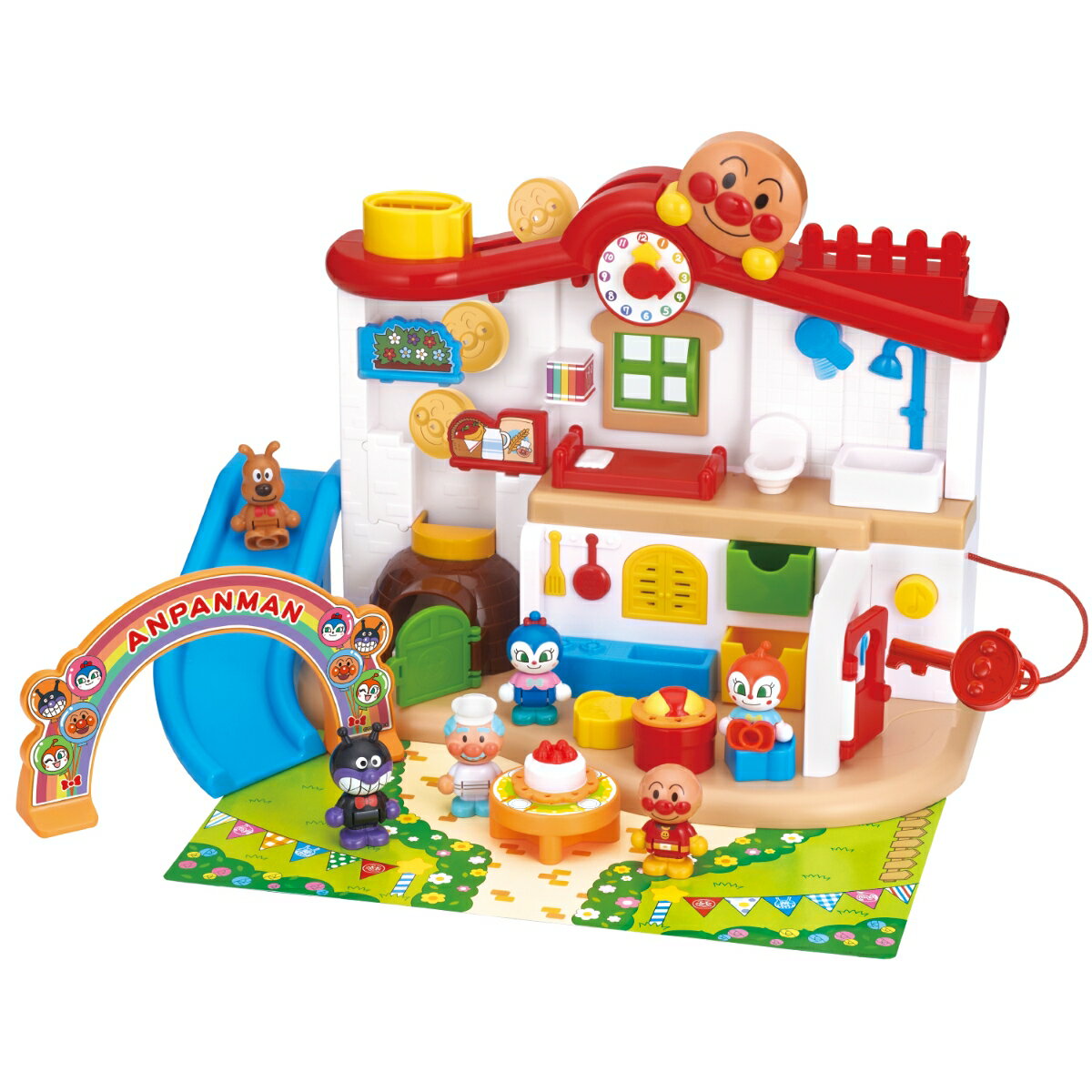 チャイムがピンポン♪アンパンマンはじめてハウス なかまたちとパーティーDX