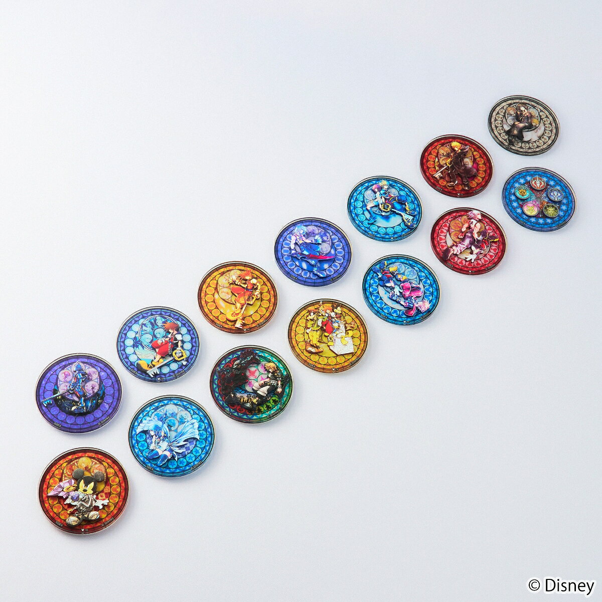 キングダム ハーツ / アクリルステッカーコレクション 1BOX=14個入