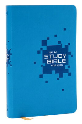 NKJV Study Bible for Kids, Blue Leathersoft: The Premier Study Bible for Children (Ages 7-12) NKJV STUDY BIBLE FOR KIDS BLUE [ Thomas Nelson ]