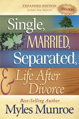 In Single, Married, Separated and Life after Divorce Expanded Edition, Myles Munroe goes more in depth exploring the full range of human relationships. He demolishes the myths surrounding Usingleness' as he declares that it is okay to be single, but not good to be alone. Stepping out of the single life into the married life is a big step and Munroe offers tried and tested truths enabling men and women to survive the change from singlehood to marriage. Unfortunately, as more and more marriages are ending in divorce there is a desperate need for answers to the haunting questions that trouble the divorced person. Dr. Munroe does not avoid the tough questions as he tackles them one at a time. His answers will encourage and instruct those looking for answers to hopeless situations. This revised and updated edition contains two new chapters to further expound on the original text.