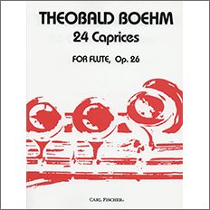 【輸入楽譜】ベーム, Theobald: 24のカプリス Op.26