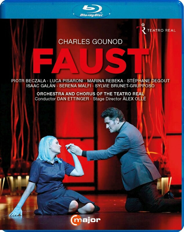 【輸入盤】『ファウスト』全曲　オリエ演出、ダン・エッティンガー＆テアトル・レアル、ピョートル・ベチャワ、マリーナ・レベカ、他（2018　ステレ