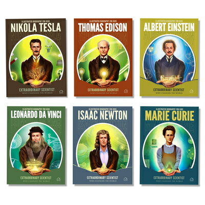 Illustrated Biography for Kids: Extraordinary Scientists Who Changed the World: Set of 6 Books ILLUS BIOG FOR KIDS EXTRAORDIN （Illustrated Biography for Kids） [ Wonder House Books ]
