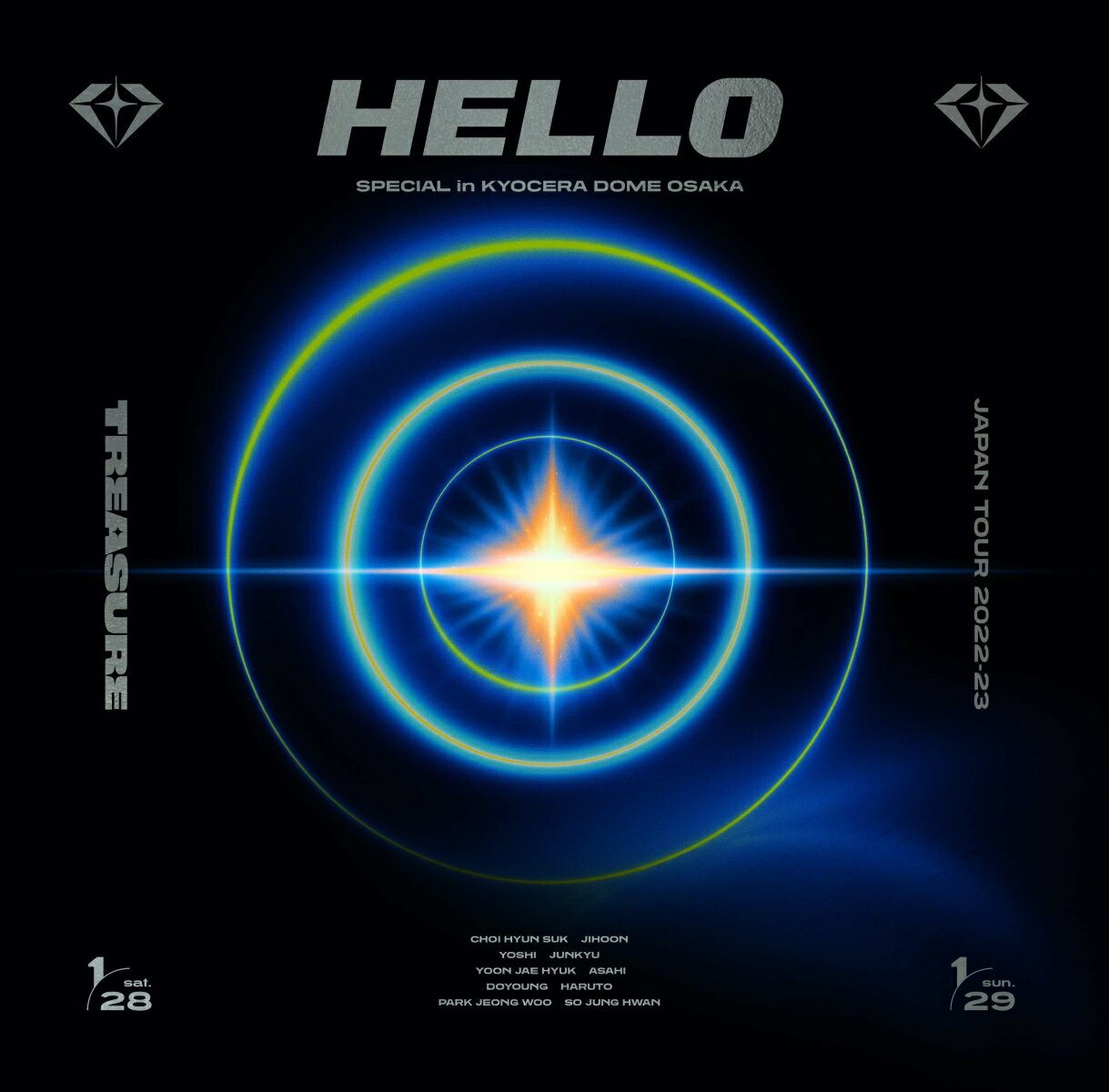 TREASURE JAPAN TOUR 2022-23 〜HELLO〜 SPECIAL in KYOCERA DOME OSAKA(DVD3枚組スマプラ対応) 初回生産限定)