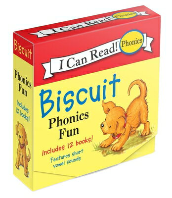 Biscuit 12-Book Phonics Fun!: A Box of 12 Mini-Books Featuring Short and Long Vowel Sounds BOXED-BISCUIT 12-BK PHONIC 12V （I Can Read Phonics Fun） 