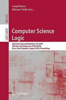This volume constitutes the refereed proceedings of the 24th International Workshop on Computer Science Logic, CSL 2010, held in Brno, Czech Republic, in August 2010.The 33 full papers presented together with 7 invited talks, were carefully reviewed and selected from 103 submissions. Topics covered include automated deduction and interactive theorem proving, constructive mathematics and type theory, equational logic and term rewriting, automata and games, modal and temporal logic, model checking, decision procedures, logical aspects of computational complexity, finite model theory, computational proof theory, logic programming and constraints, lambda calculus and combinatory logic, categorical logic and topological semantics, domain theory, database theory, specification, extraction and transformation of programs, logical foundations of programming paradigms, verification and program analysis, linear logic, higher-order logic, and nonmonotonic reasoning.