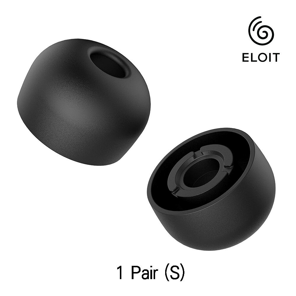 ELOIT 有線IEM用イヤーチップ Sサイズ 1ペア VELVET NARROW BORE 1 Pair (S)