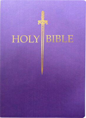 KJV Sword Bible, Large Print, Royal Purple Ultrasoft: (Red Letter, 1611 Version) KJV SWORD BIBLE LP ROYAL PURPL （King James Version Sword Bible） [ Whitaker House ]