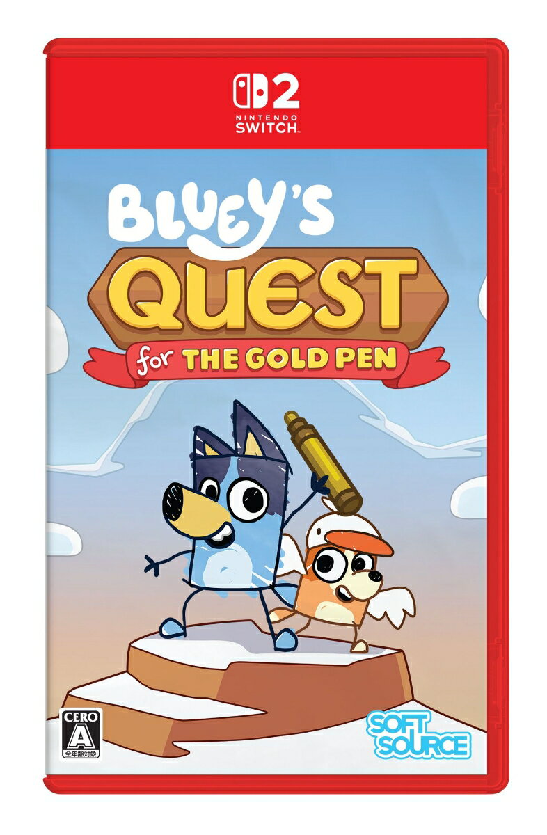 Bluey's Quest for the Gold Pen　Switch2版