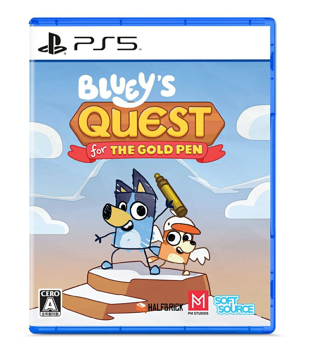 Bluey's Quest for the Gold Pen　PS5版