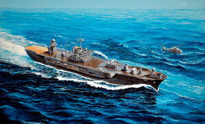 1/700 アメリカ海軍 揚陸指揮艦 LCC-19 ブルー・リッジ 2004 【M55】 (プラモデル)