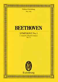 【輸入楽譜】ベートーヴェン, Ludwig van: 交響曲 第1番 ハ長調 Op.21: スタディ・スコア